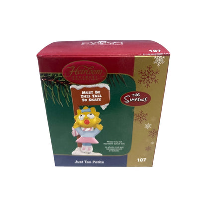 2006 Just Too Petite (The Simpsons) Carlton Cards Heirloom Ornament CXOR-107P Image2
