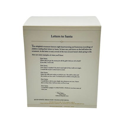 2006 Letters to Santa Hallmark Ornament (Santa Claus) QLX7606 Image10
