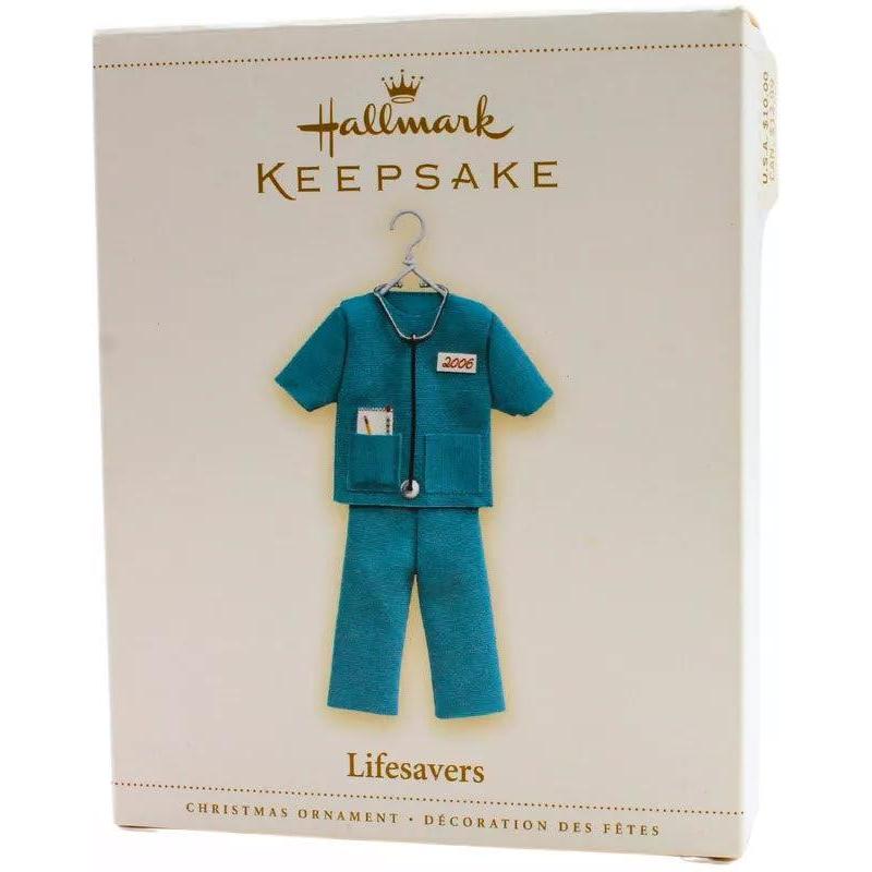 2006 Lifesavers Hallmark Ornament (Nurse) QXG3183