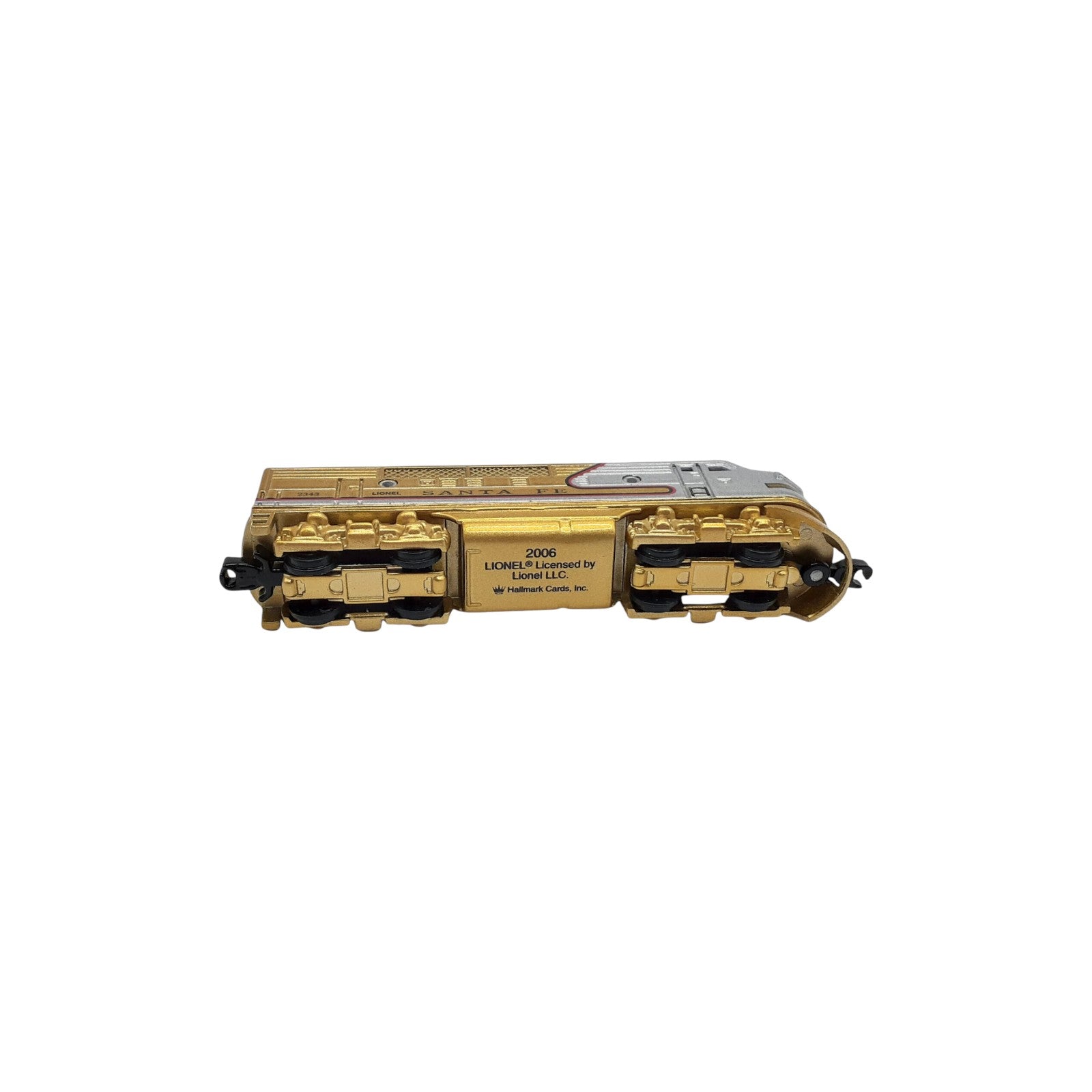 2006 Lionel Santa Fe F3A Diesel Locomotive Repaint Hallmark Ornament (Lionel) QXE3233 Image5