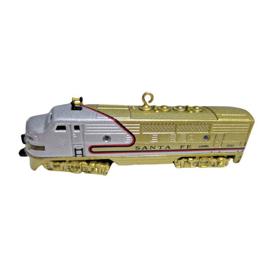2006 Lionel Santa Fe F3A Diesel Locomotive Repaint Hallmark Ornament (Lionel) QXE3233