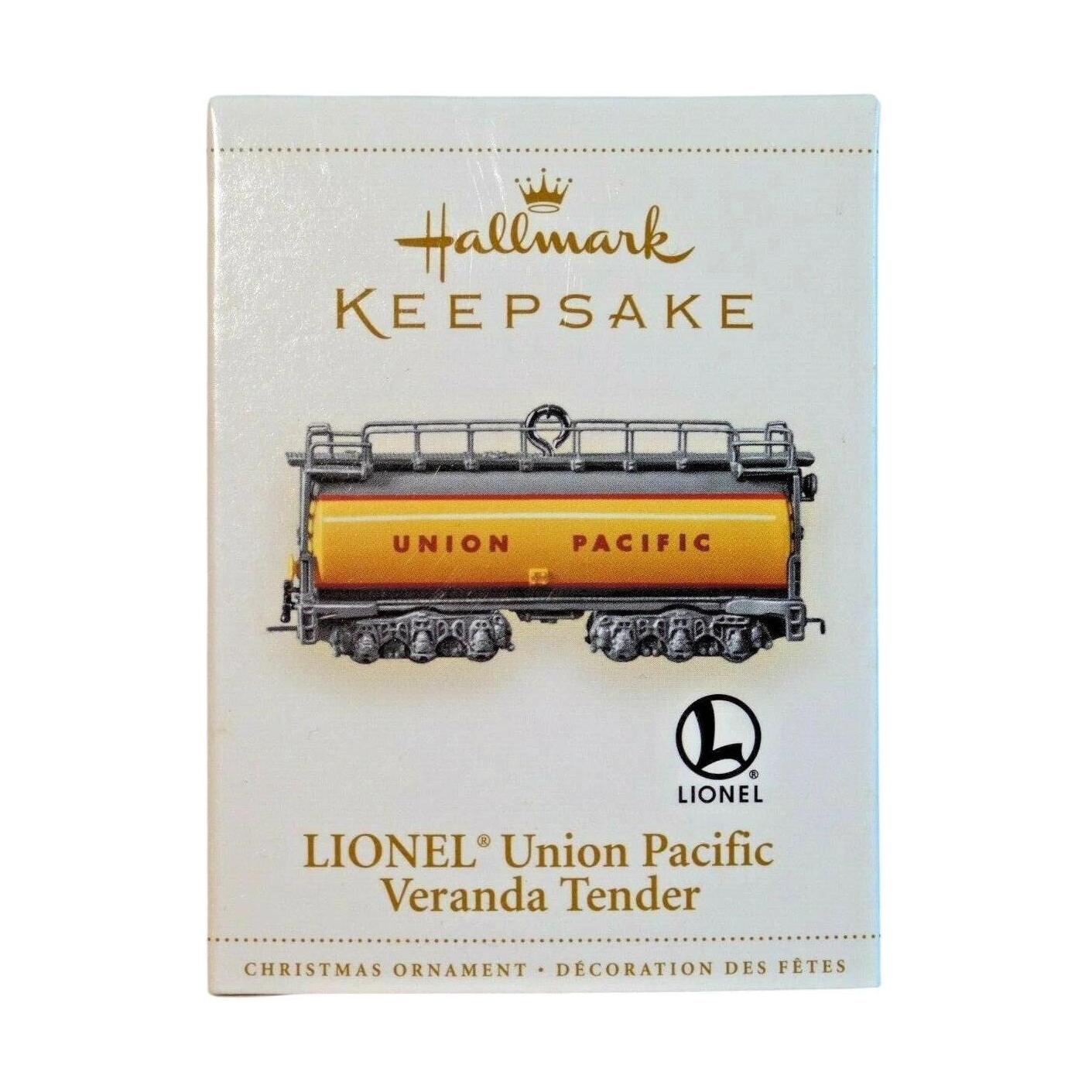 2006 Lionel Union Pacific Veranda Tender Hallmark Ornament (Lionel) QXI6173 Image2