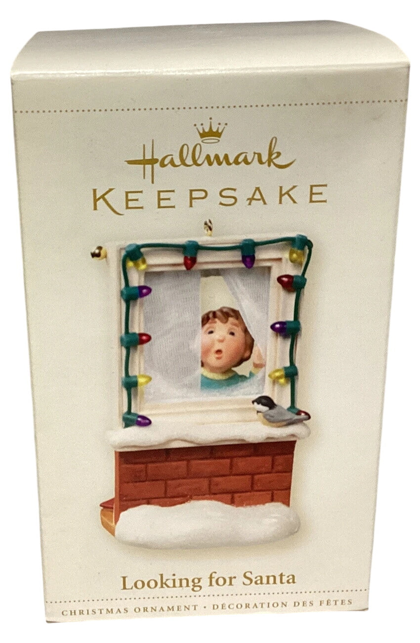 2006 Looking for Santa Hallmark Ornament (Christmas Window) QXG2783