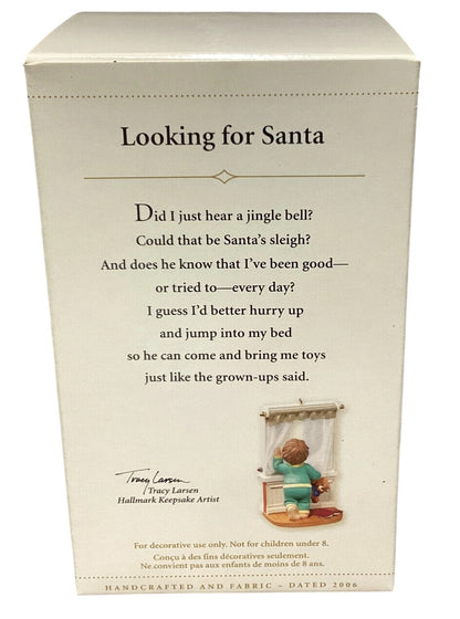 2006 Looking for Santa Hallmark Ornament (Christmas Window) QXG2783