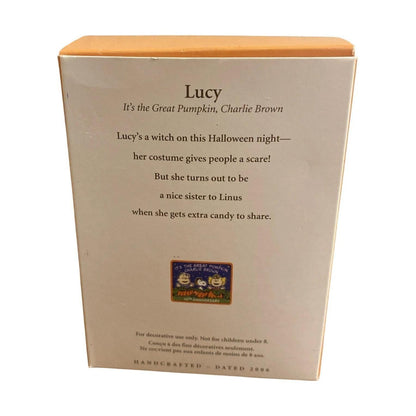 2006 Lucy Hallmark Ornament (It's the Great Pumpkin, Charlie Brown) QFO6073 Image6