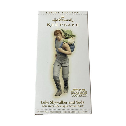 2006 Luke Skywalker and Yoda Hallmark Ornament (Star Wars) QX2366 Image2