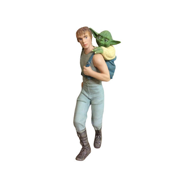 2006 Luke Skywalker and Yoda Hallmark Ornament (Star Wars) QX2366