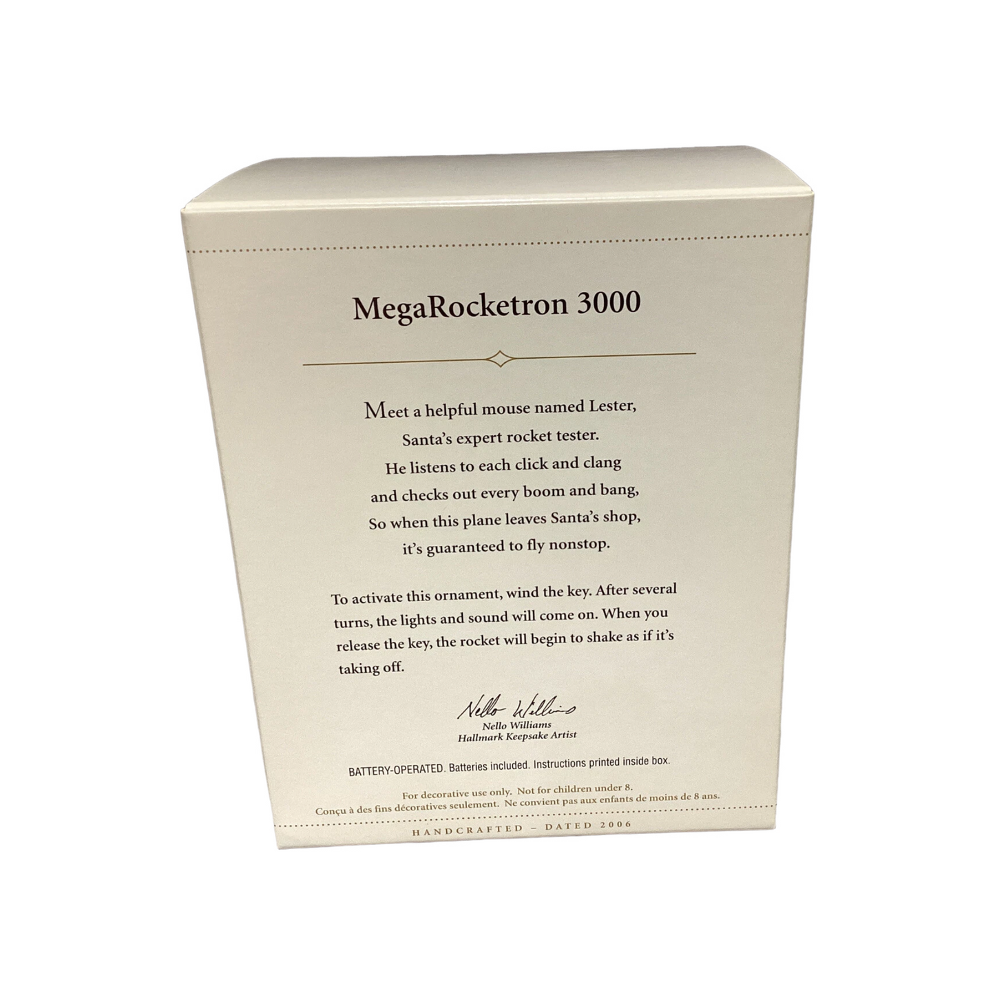 2006 MegaRocketron 3000 Hallmark Ornament (Monkey) QLX7583 Image7