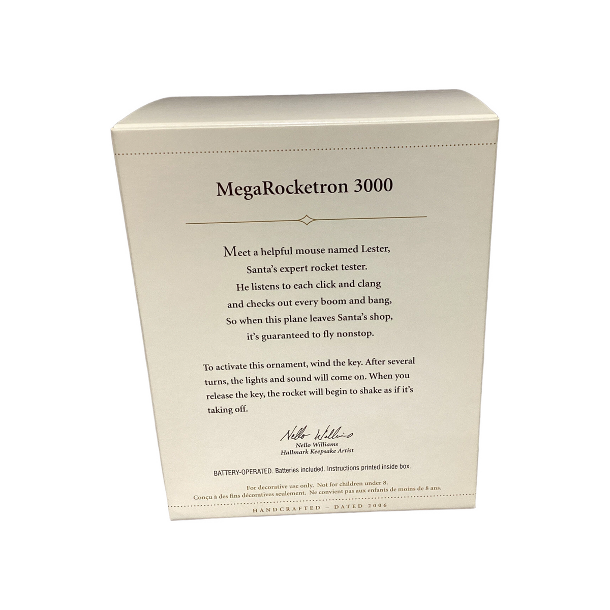 2006 MegaRocketron 3000 Hallmark Ornament (Monkey) QLX7583 Image7