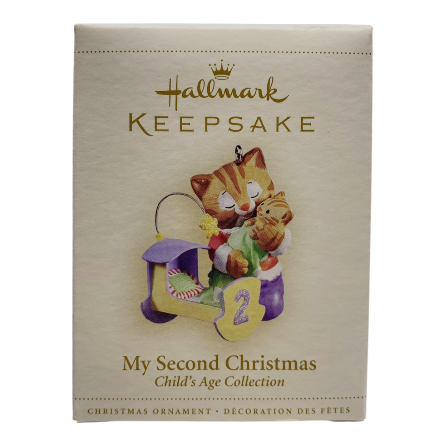 2006 My Second Christmas (Child’s Age Collection) Hallmark Ornament QXG2886 Image2