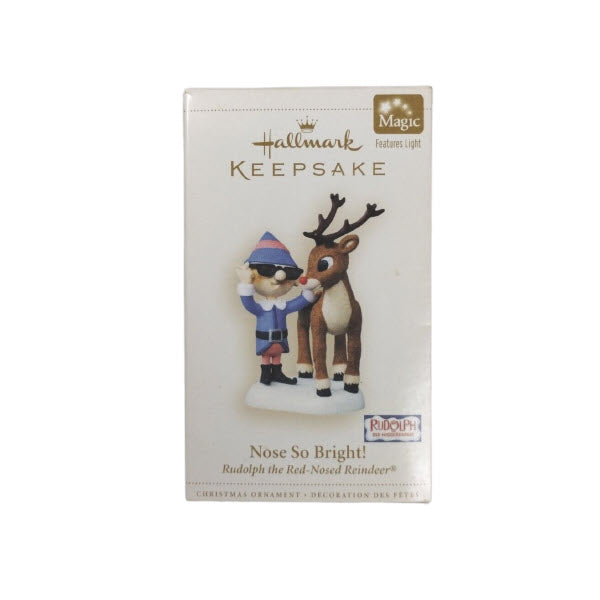 2006 Nose So Bright! Hallmark Ornament (Rudolph the Red-Nosed Reindeer) QXG2756