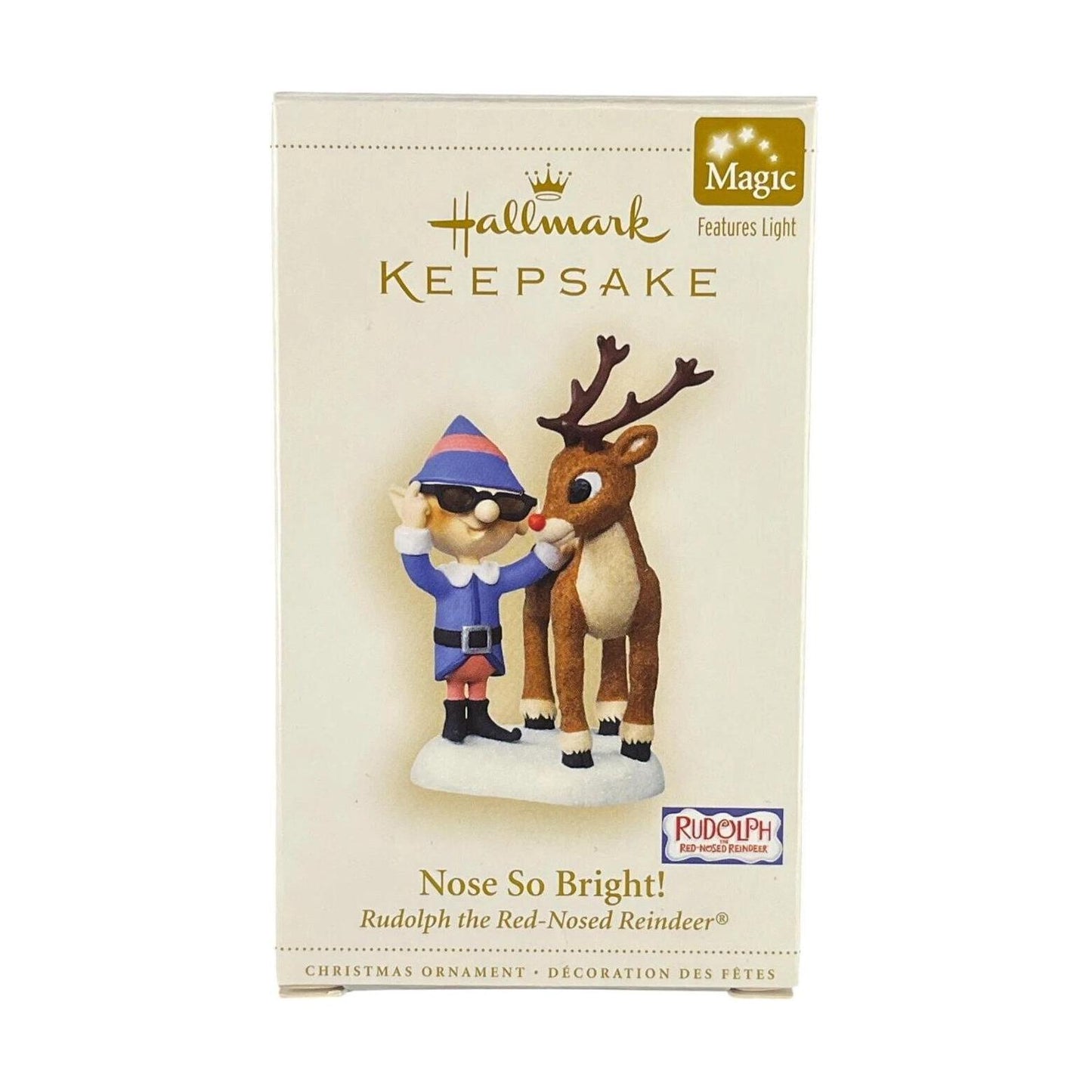 2006 Nose So Bright! Hallmark Ornament (Rudolph the Red-Nosed Reindeer) QXG2756 Image2