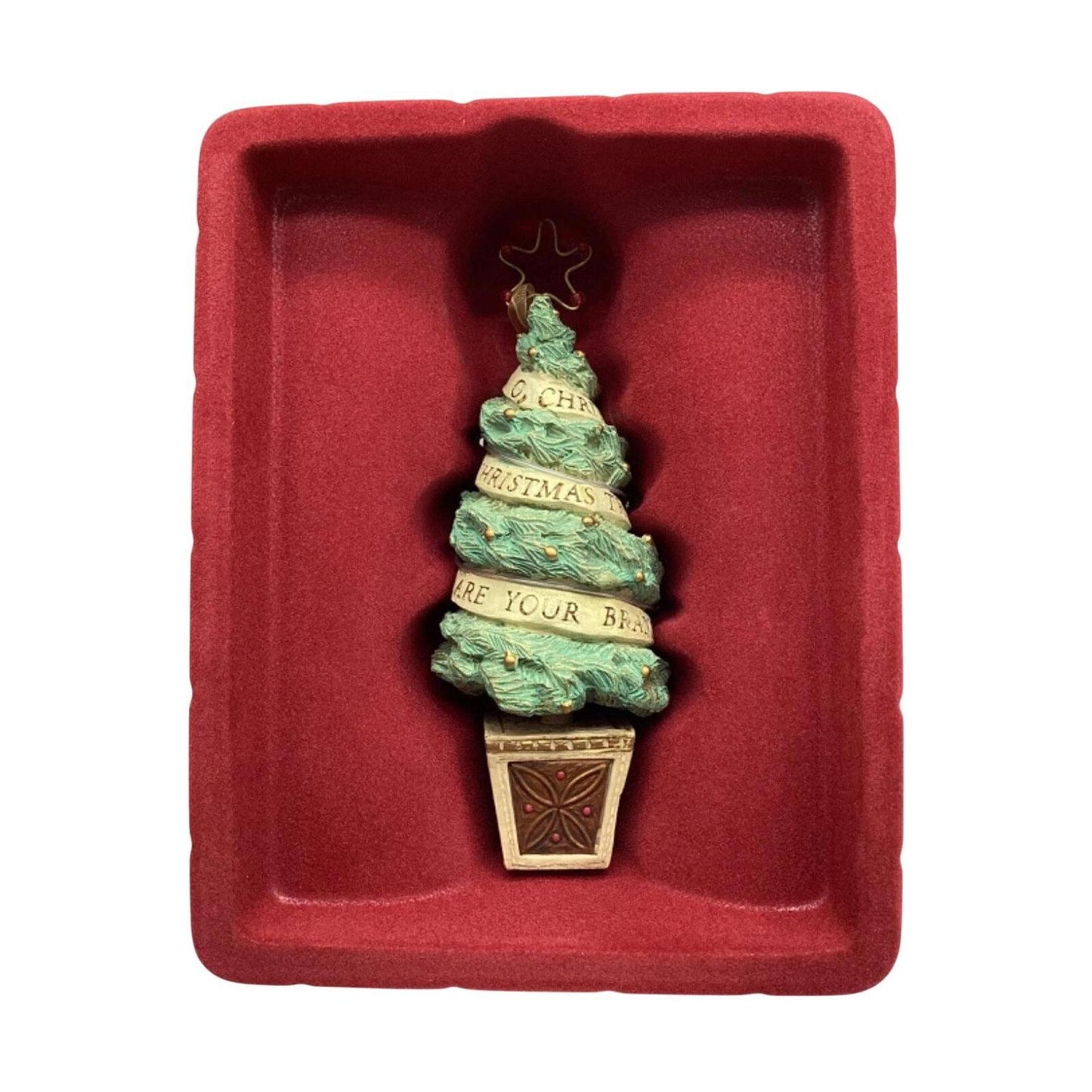 2006 O Christmas Tree Hallmark Ornament (Yuletide Harmony Collection) QP1126 Image6