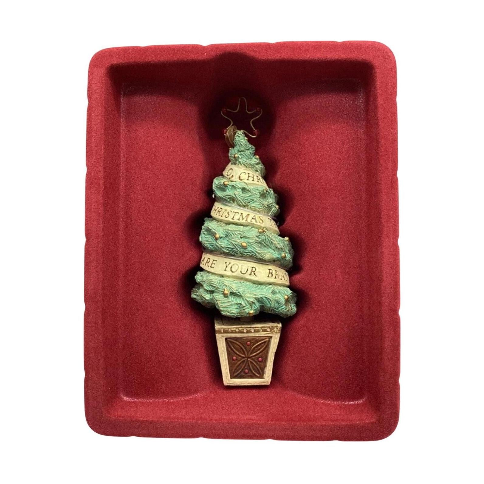2006 O Christmas Tree Hallmark Ornament (Yuletide Harmony Collection) QP1126 Image6