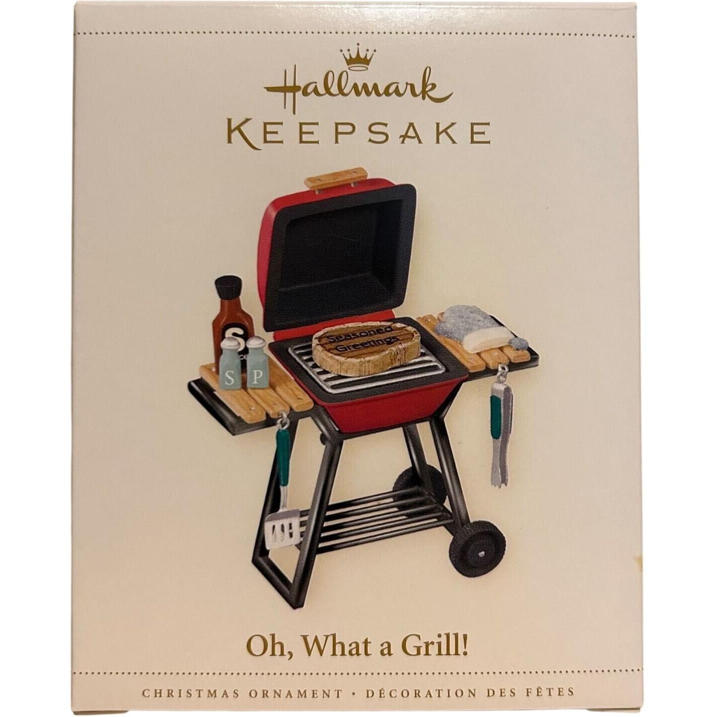 2006 Oh, What a Grill! Hallmark Ornament (Grill) QXG2443