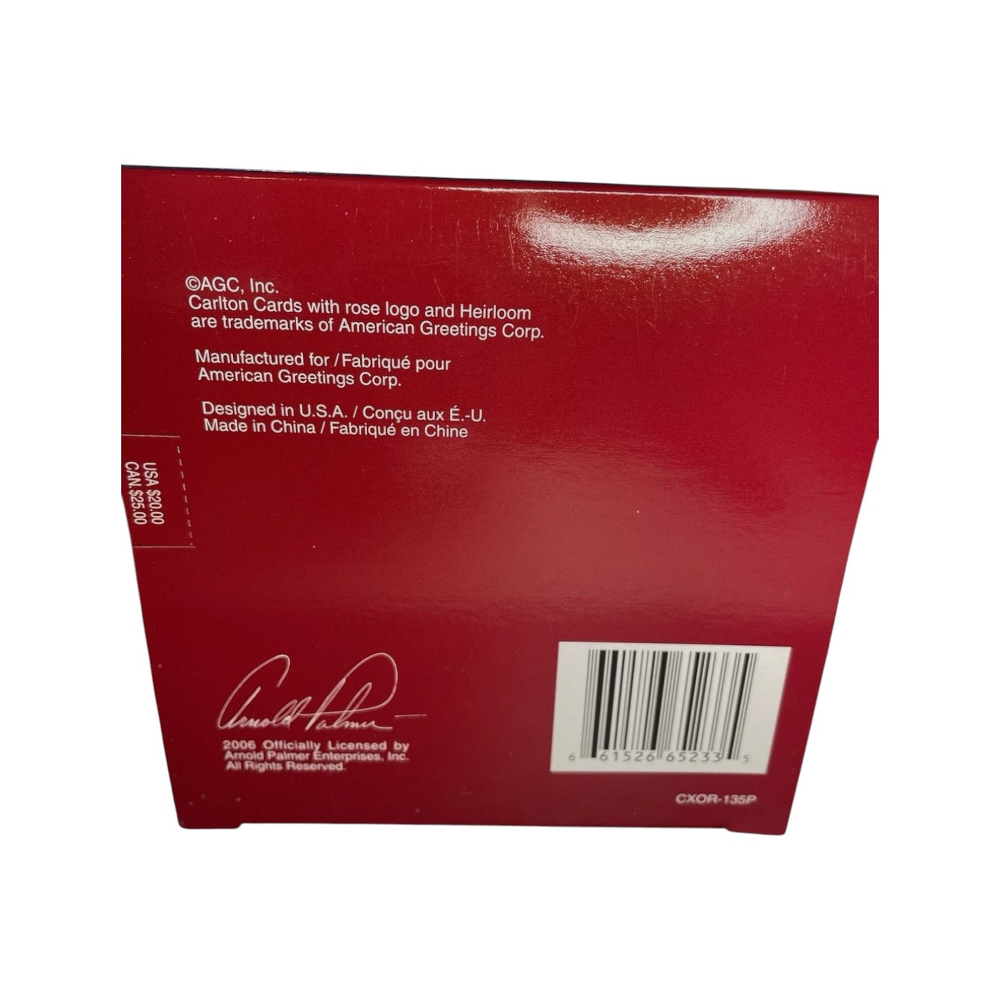 2006 On Top of His Game - Arnold Palmer (Golf) Carlton Cards Heirloom Ornament CXOR-135P Image7