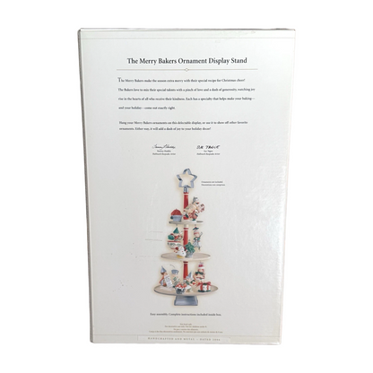 2006 Ornament Display Stand Hallmark Ornament (The Merry Bakers) QP1773 Image6