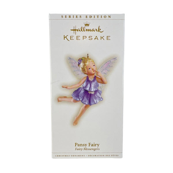 2006 Pansy Fairy Hallmark Ornament (Fairy Messengers) QX2563