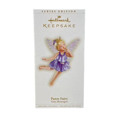 2006 Pansy Fairy Hallmark Ornament (Fairy Messengers) QX2563