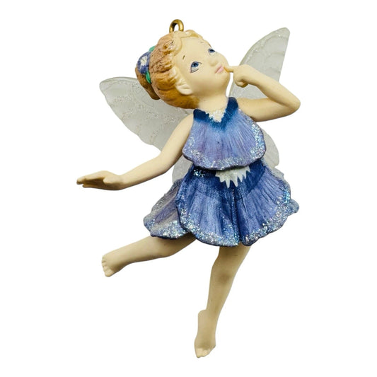 2006 Pansy Fairy Hallmark Ornament (Fairy Messengers) QX2563 Image1