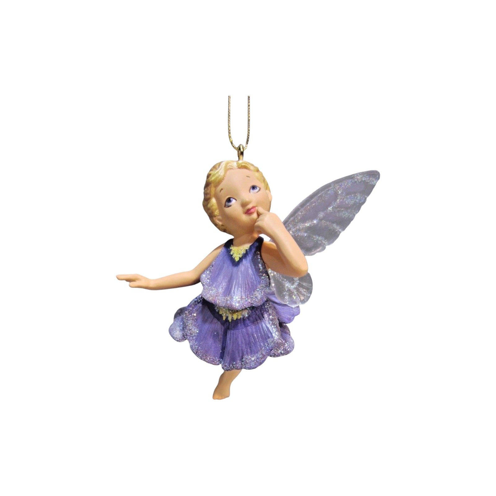 2006 Pansy Fairy Hallmark Ornament (Fairy Messengers) QX2563 Image11