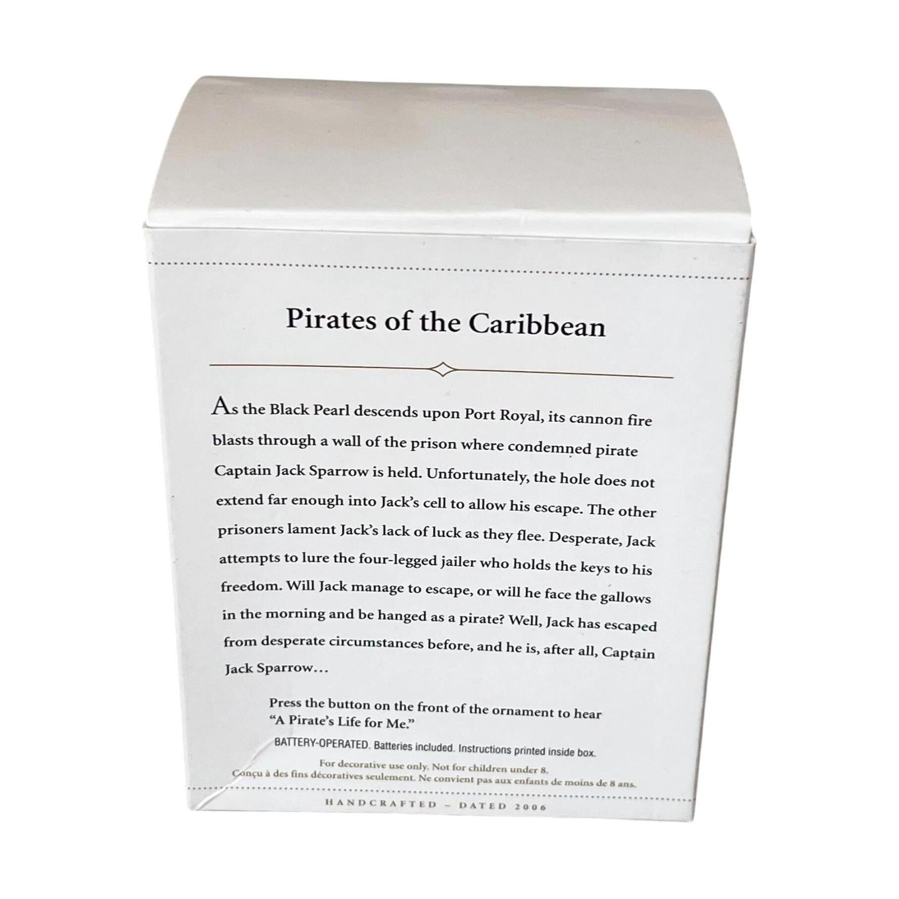 2006 Pirates of the Caribbean Hallmark Ornament (Pirates of the Caribbean) QXD6376 Image7