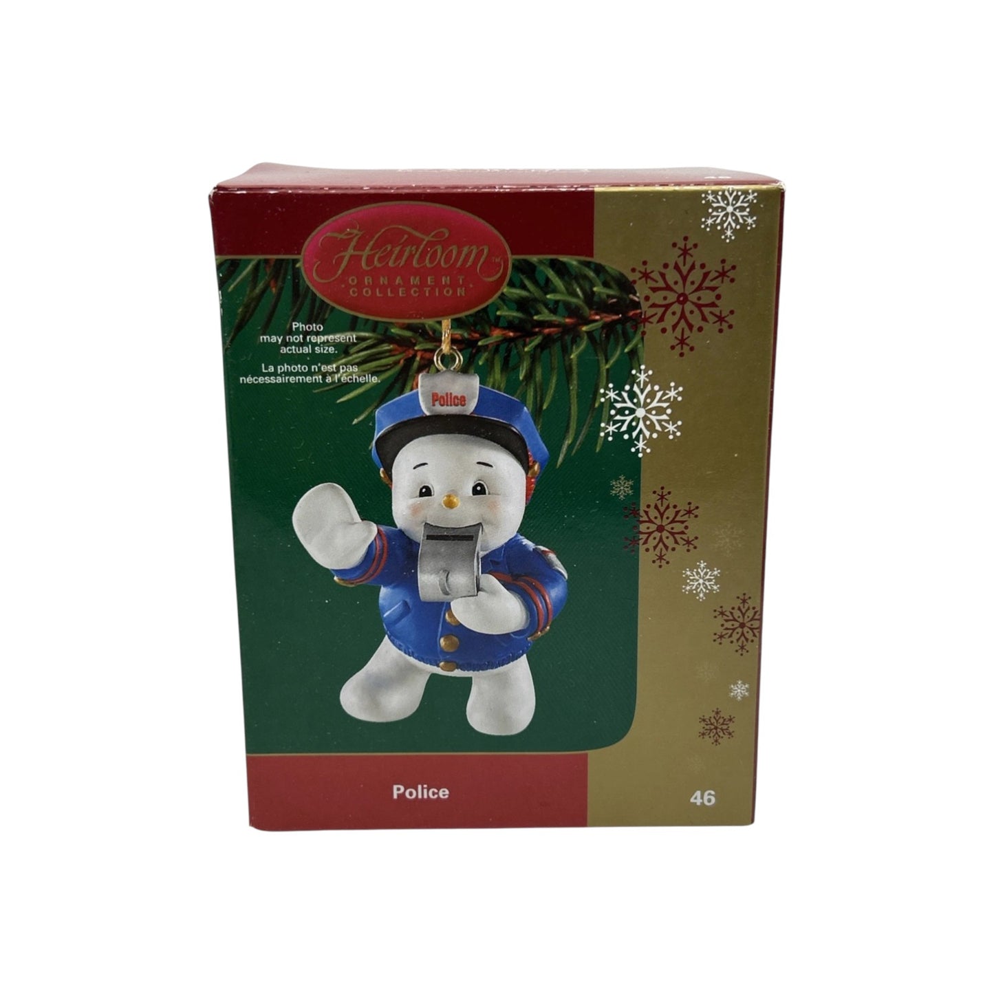 2006 Police (Snowmen) Carlton Cards Heirloom Ornament CXOR-046P Image2