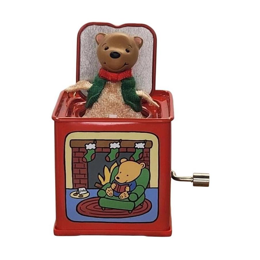 2006 Pop! Goes theTeddy Bear Hallmark Ornament (Jack-in-the-Box Memories) QX2493 Image1