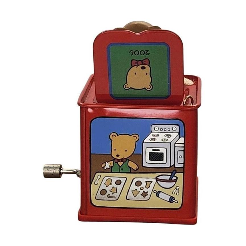 2006 Pop! Goes theTeddy Bear Hallmark Ornament (Jack-in-the-Box Memories) QX2493 Image3