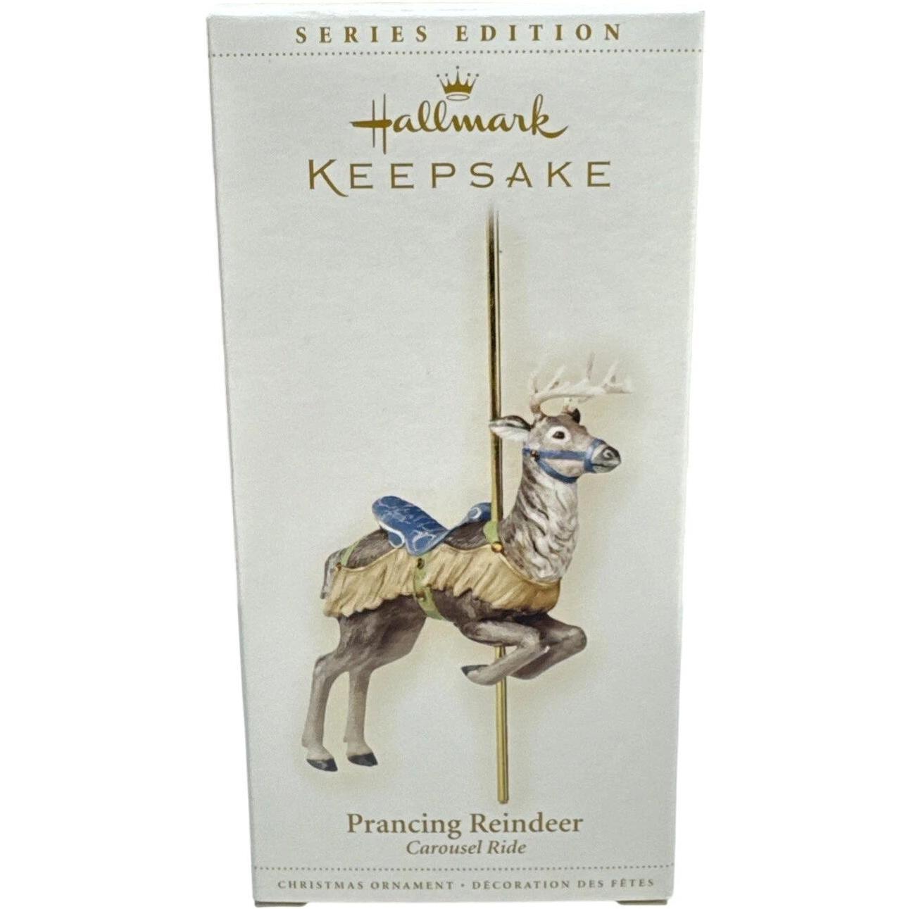 2006 Prancing Reindeer Hallmark Ornament (Carousel Ride) QX2486