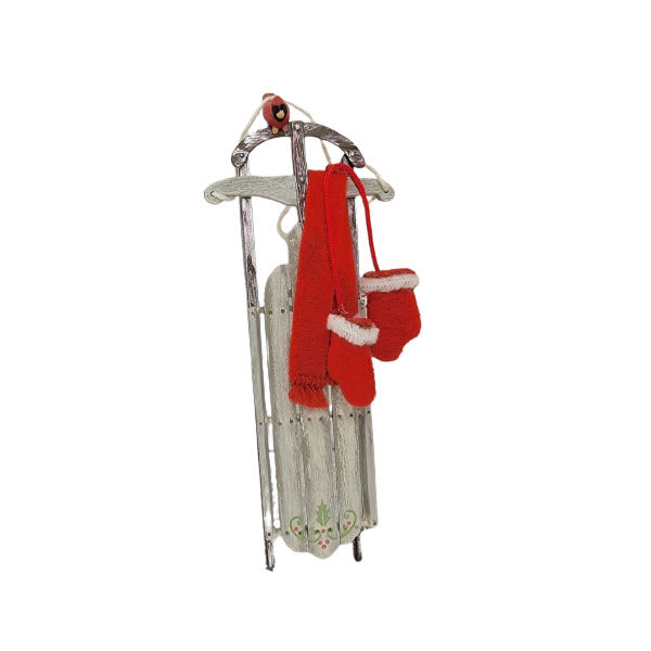 2006 Ready for Sledding Hallmark Ornament (Winter Garden) QXG2766