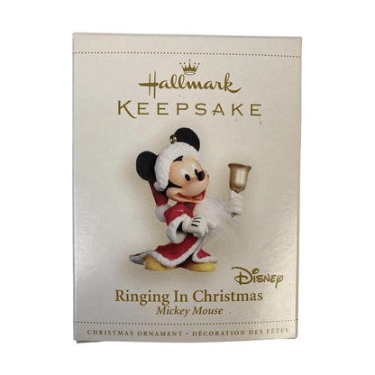 2006 Ringing In Christmas Hallmark Ornament (Mickey Mouse) QXD8303 Image2