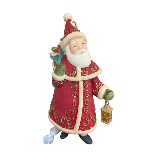 2006 Santa Hallmark Ornament (Yuletide Treasures) QX3326 Image1