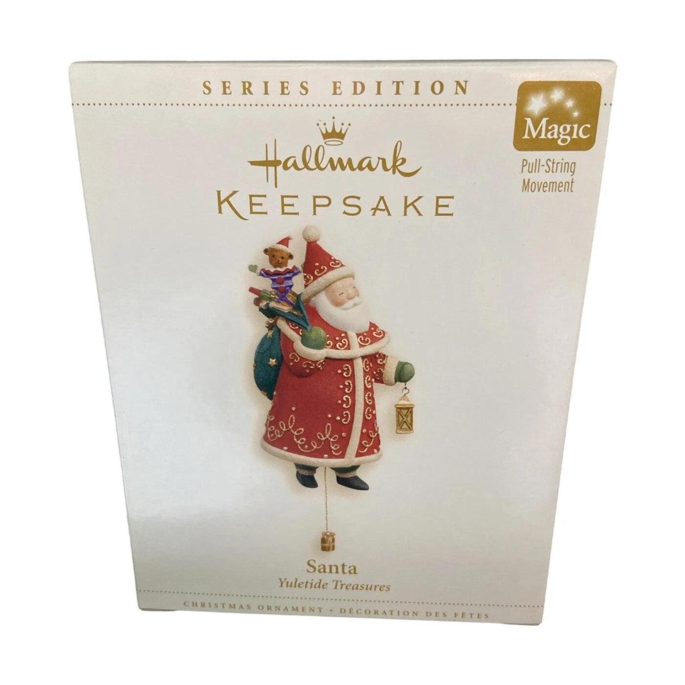 2006 Santa Hallmark Ornament (Yuletide Treasures) QX3326 Image2