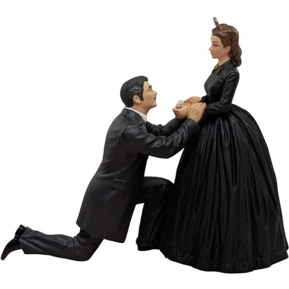 2006 Scarlett O'Hara and Rhett Butler Hallmark Ornament (Gone with the Wind) QXI6116
