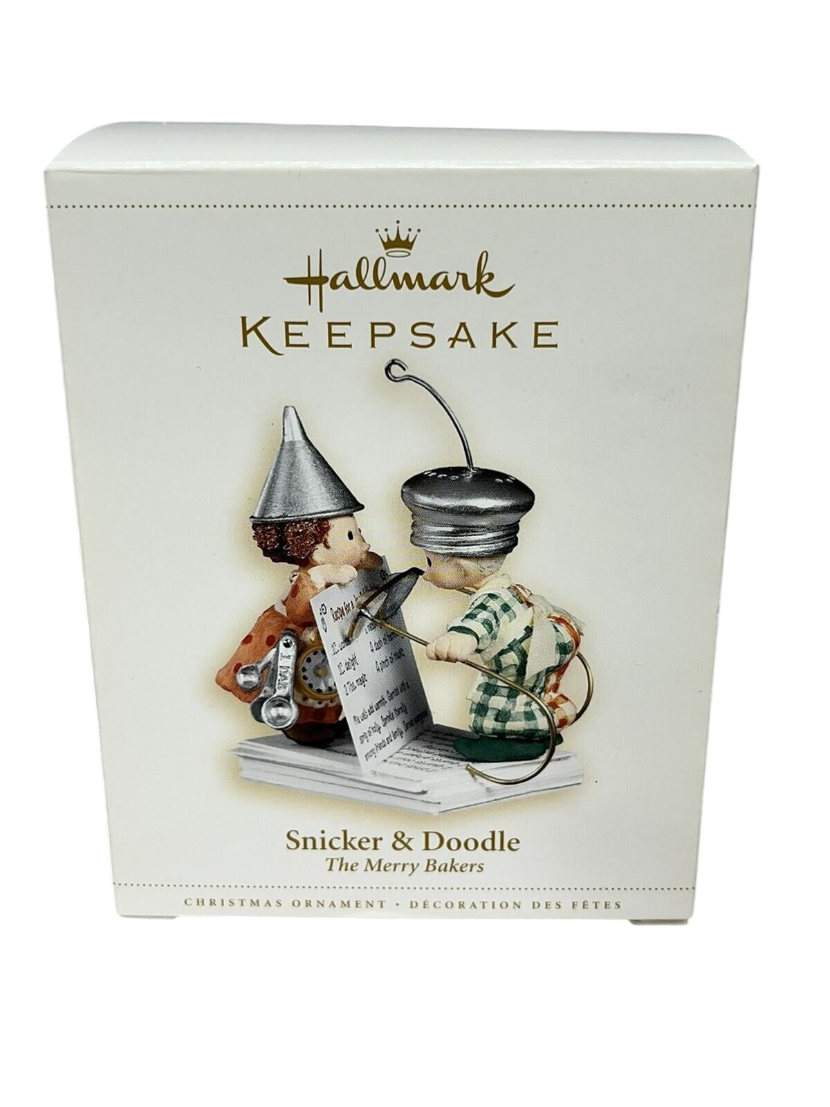 2006 Snicker & Doodle Hallmark Ornament (The Merry Bakers) QP1743