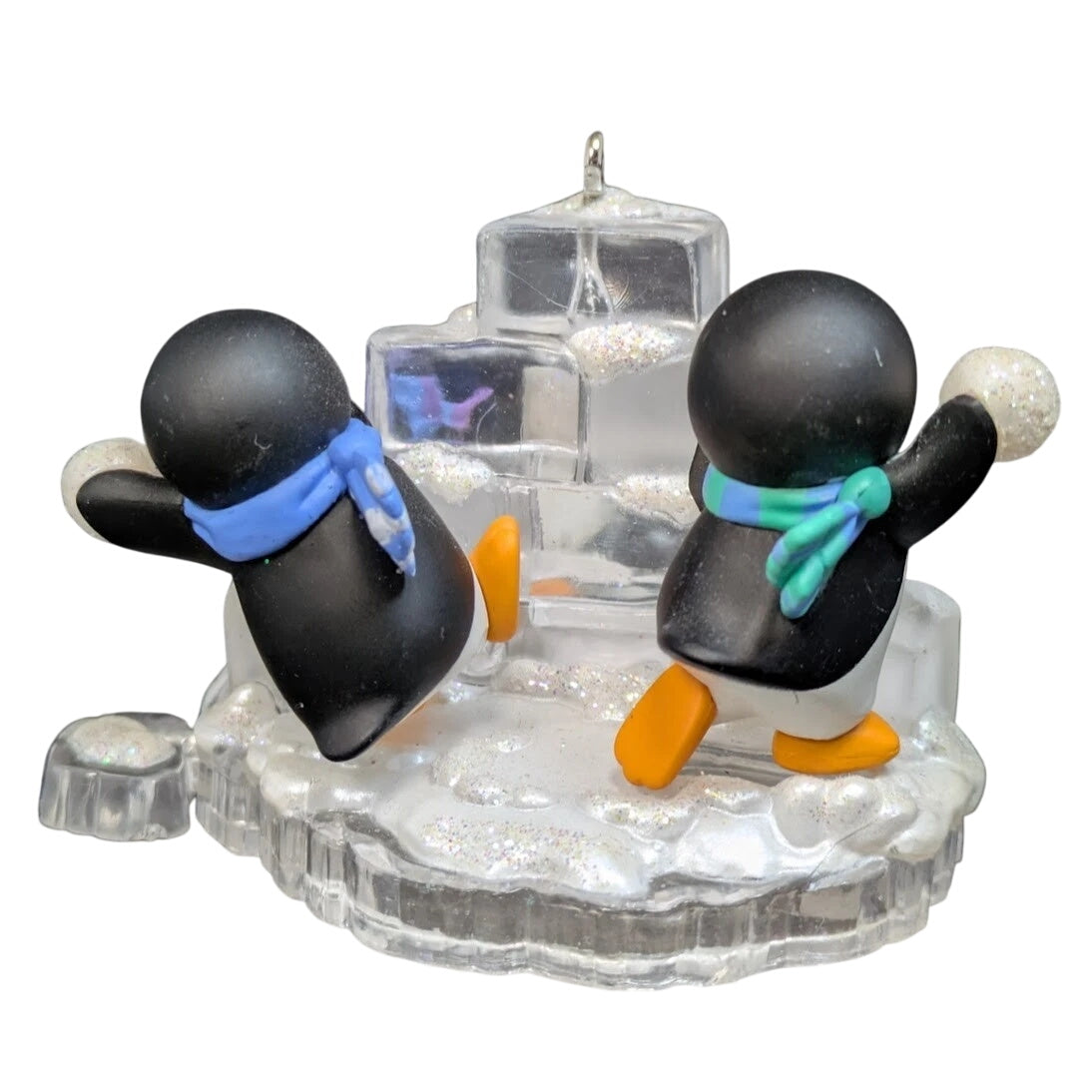 2006 Snow Fort Fun Hallmark Ornament (Kris' Penguins) QXG2803 Image4