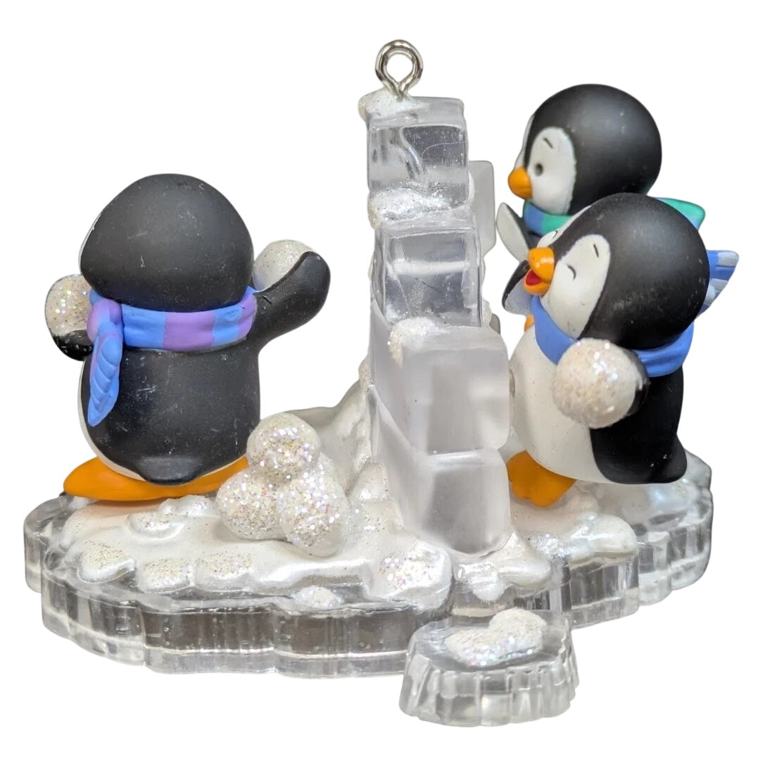 2006 Snow Fort Fun Hallmark Ornament (Kris' Penguins) QXG2803 Image5