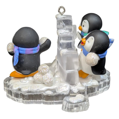 2006 Snow Fort Fun Hallmark Ornament (Kris' Penguins) QXG2803 Image5