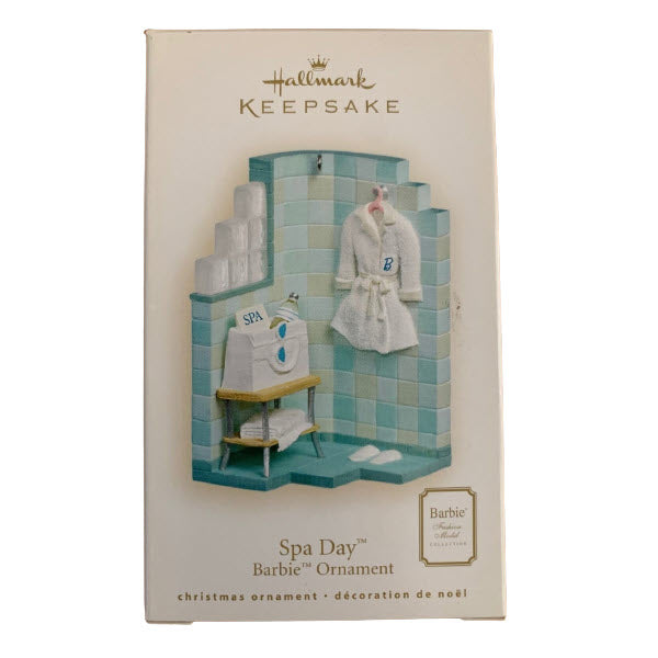 2006 Spa Day Hallmark Ornament (Barbie) QXI2049