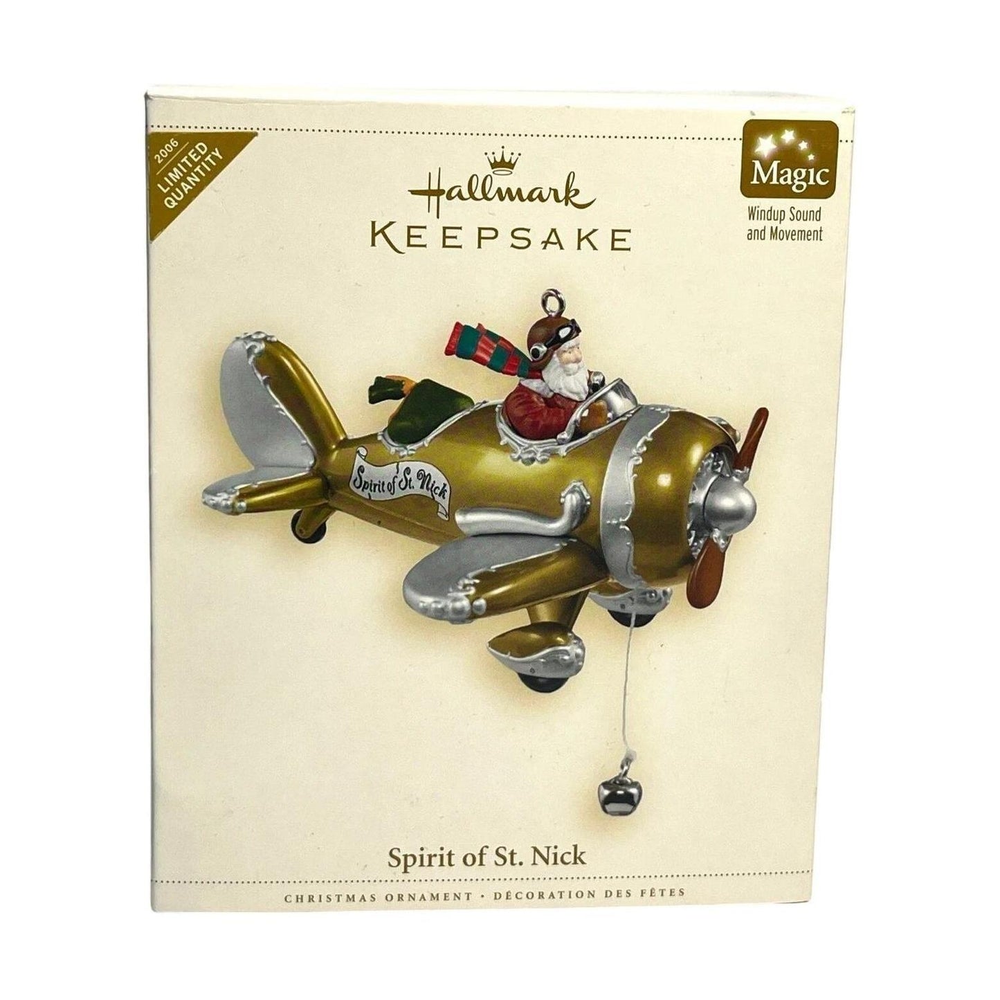 2006 Spirit of St. Nick Hallmark Ornament (Airplane) QXE3226 Image2