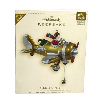 2006 Spirit of St. Nick Hallmark Ornament (Airplane) QXE3226 Image2
