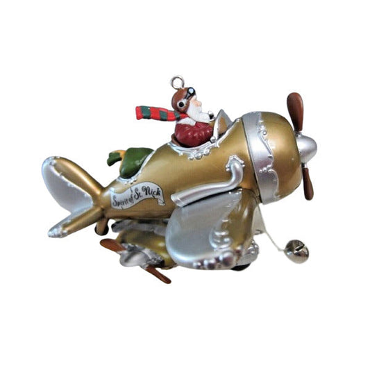 2006 Spirit of St. Nick Hallmark Ornament (Airplane) QXE3226