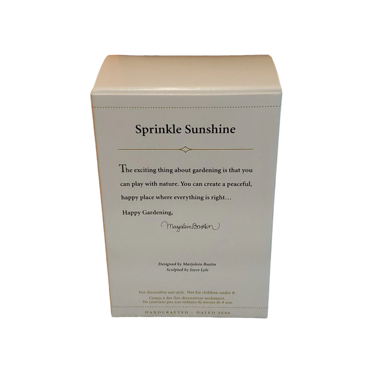 2006 Sprinkle Sunshine Hallmark Ornament (Marjolein Bastin) QEO8266 Image7