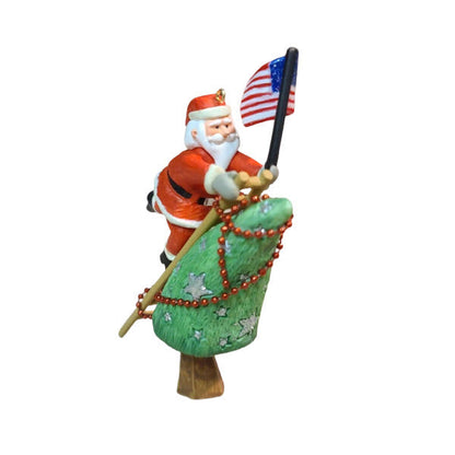 2006 Stars and Stripes for Santa Hallmark Ornament (Patriotic) QXE3266