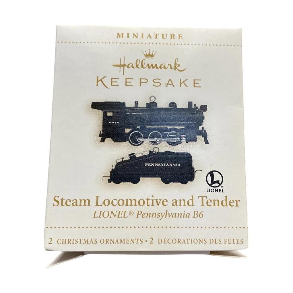 2006 Steam Locomotive and Tender Hallmark Ornament (Lionel) QXM2096 Image2