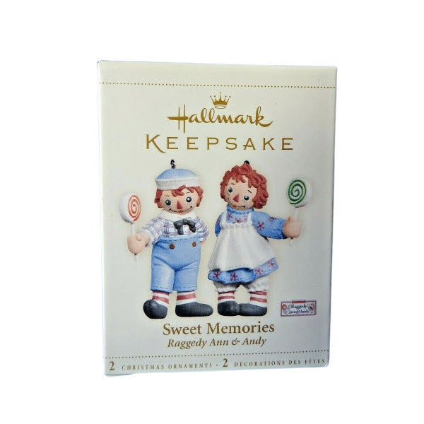 2006 Sweet Hallmark Ornament (Raggedy Ann & Andy) QXI6283
