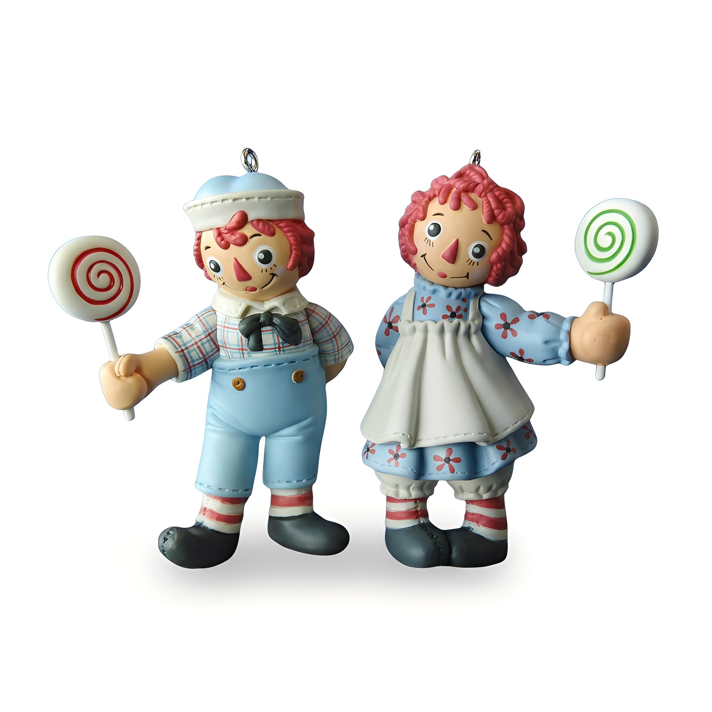 2006 Sweet Hallmark Ornament (Raggedy Ann & Andy) QXI6283