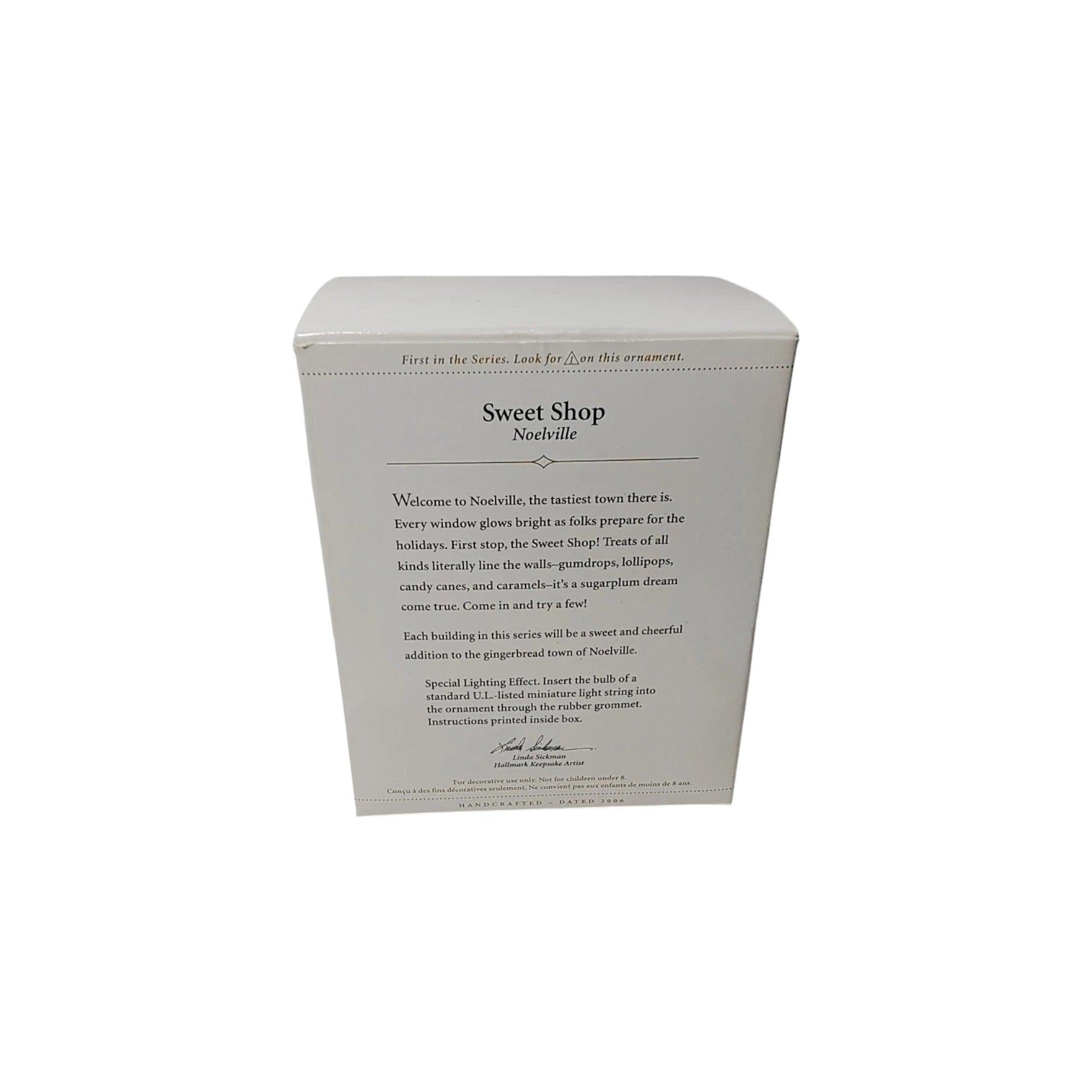 2006 Sweet Shop Hallmark Ornament (Noelville) QX2456 Image8