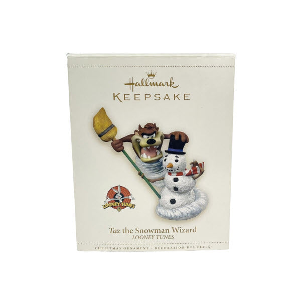 2006 Taz the Snowman Wizard Hallmark Ornament (Looney Tunes) QXI6133